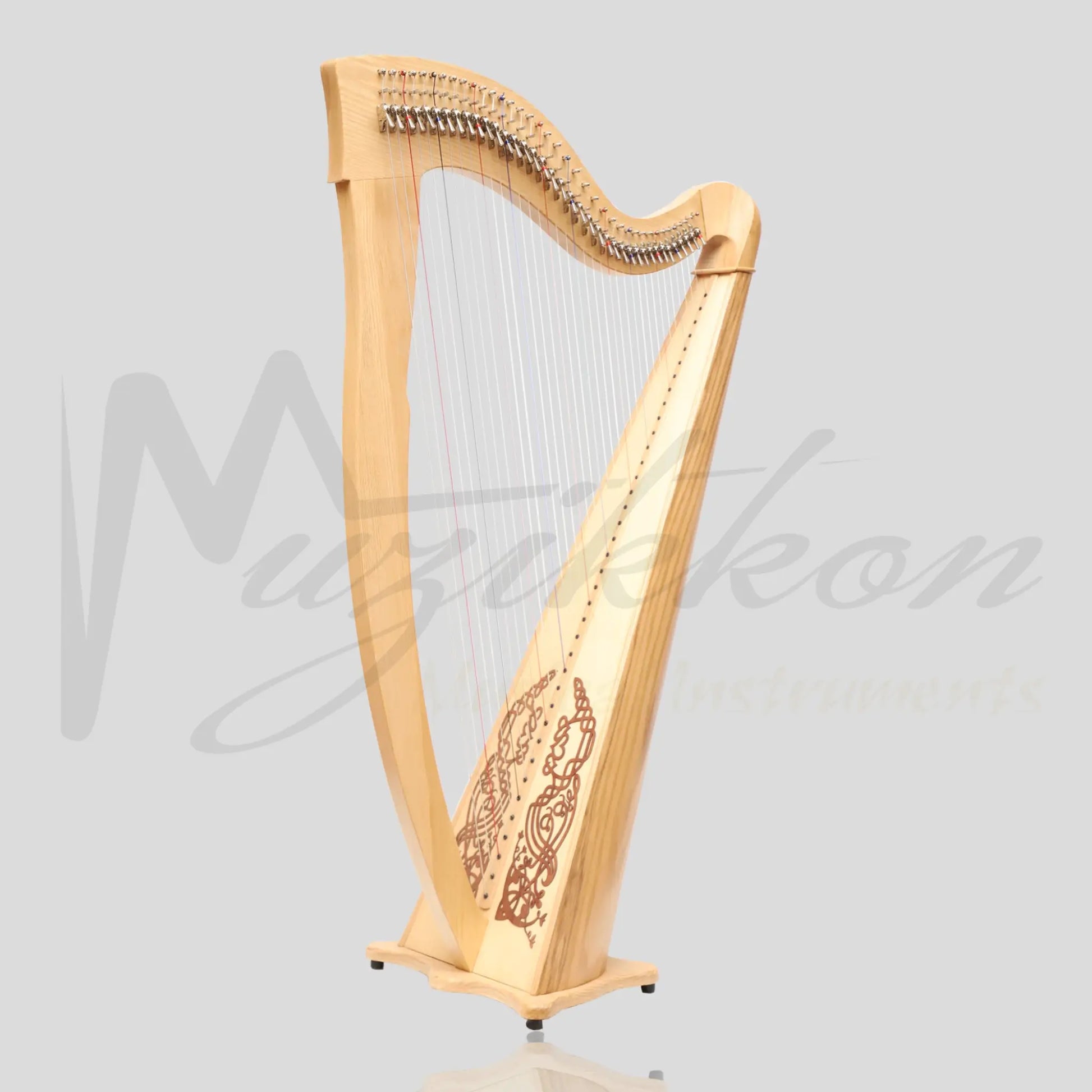 Mchugh Ayra Harp 38 Strings Ashwood