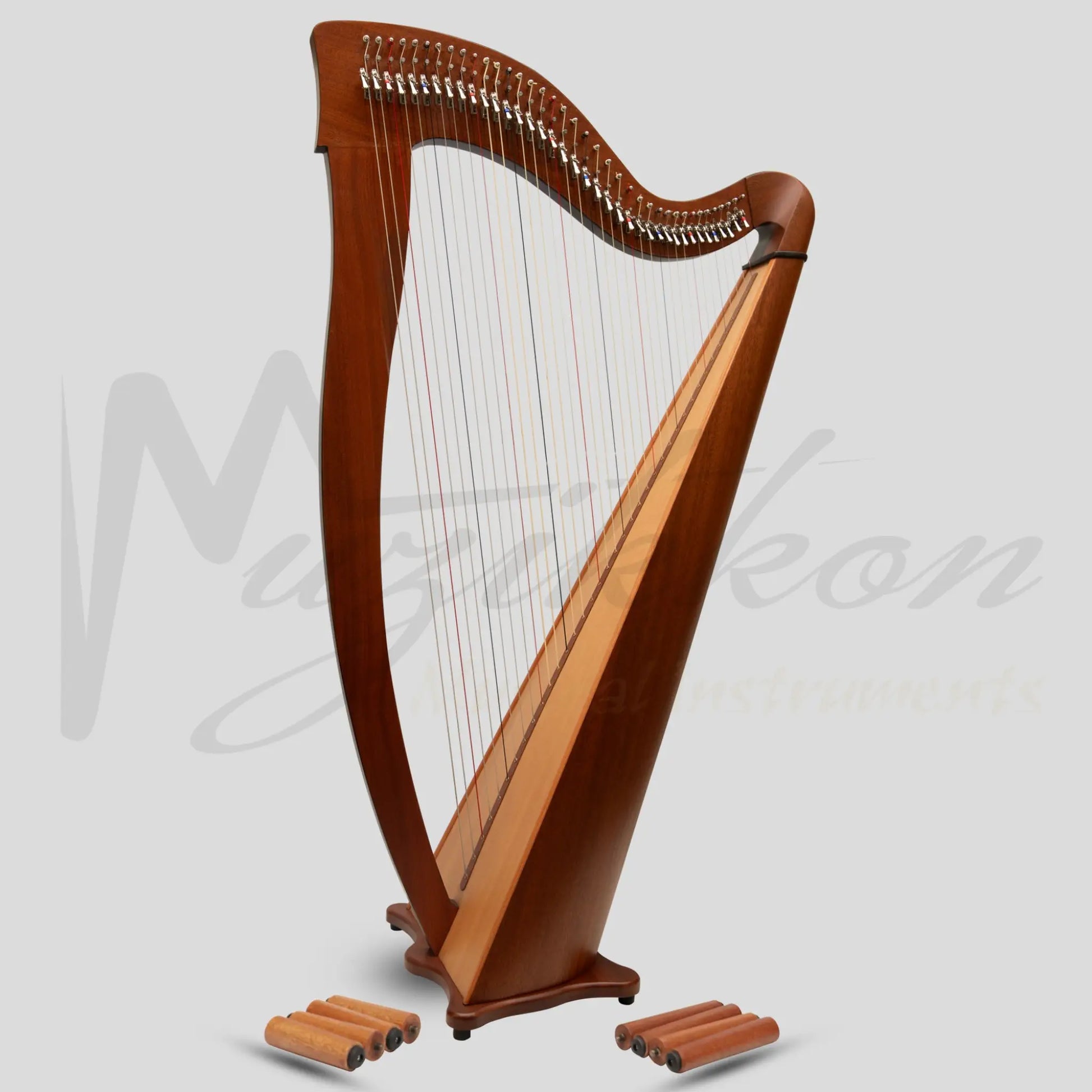 Mchugh Ayra Harp 38 Strings Mahogany