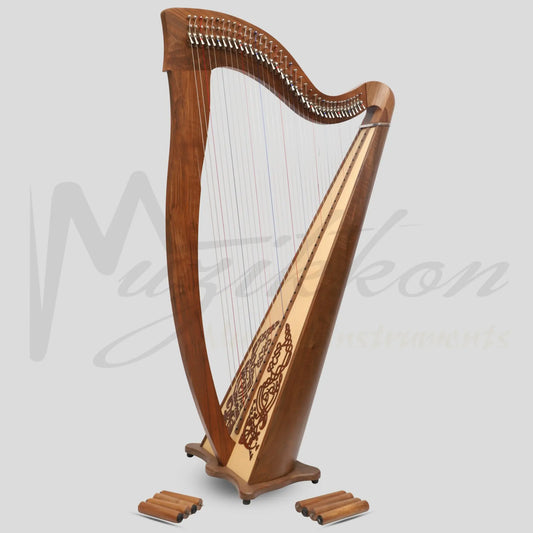 Mchugh Ayra Harp 38 Strings Walnut