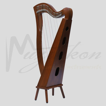 Mchugh Harp 29 Strings Rosewood Square Back Aquila Nylon Gut