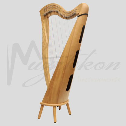 Mchugh Harp 29 Strings Round Back Ashwood