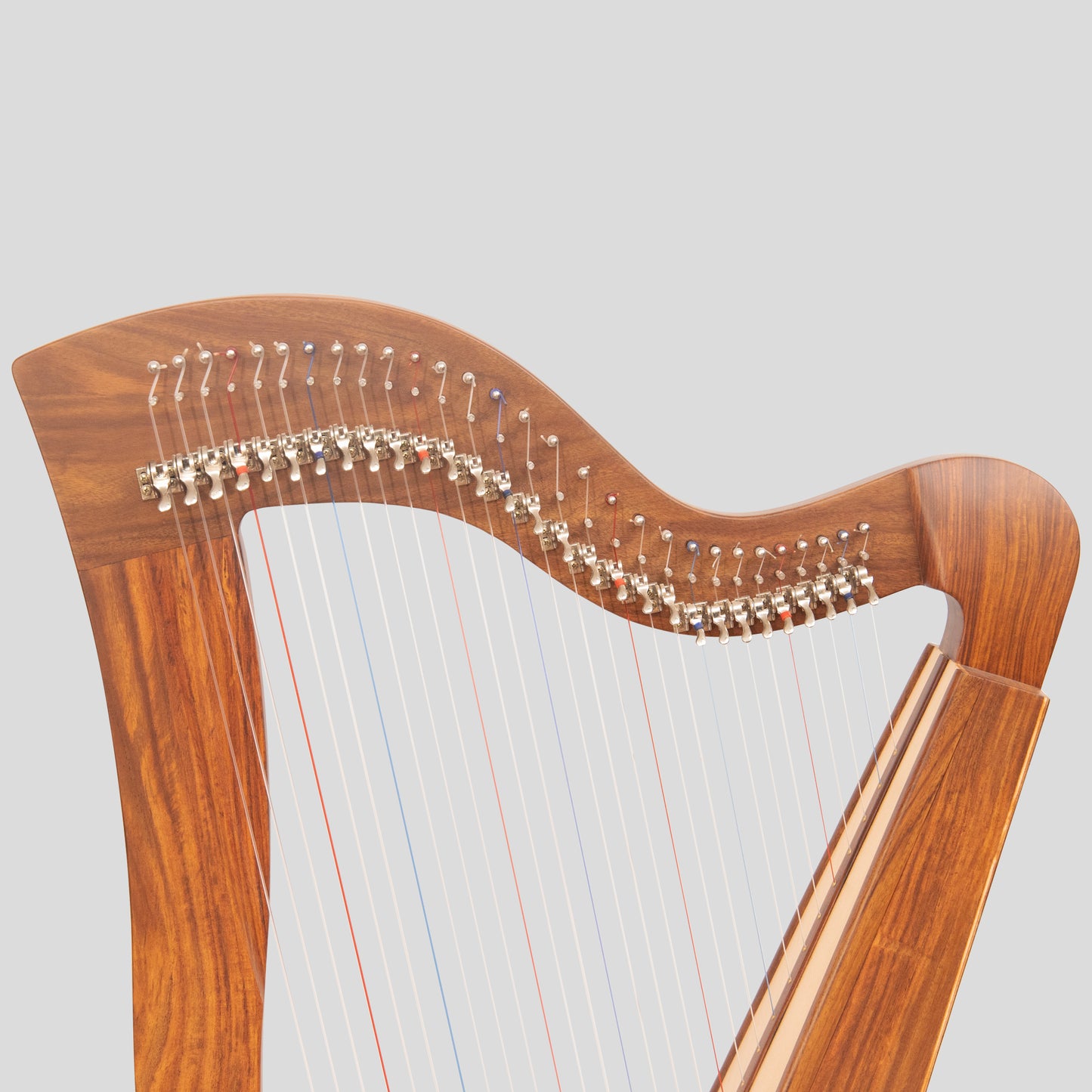McHugh Harp 29 corde Rosewood Square Back
