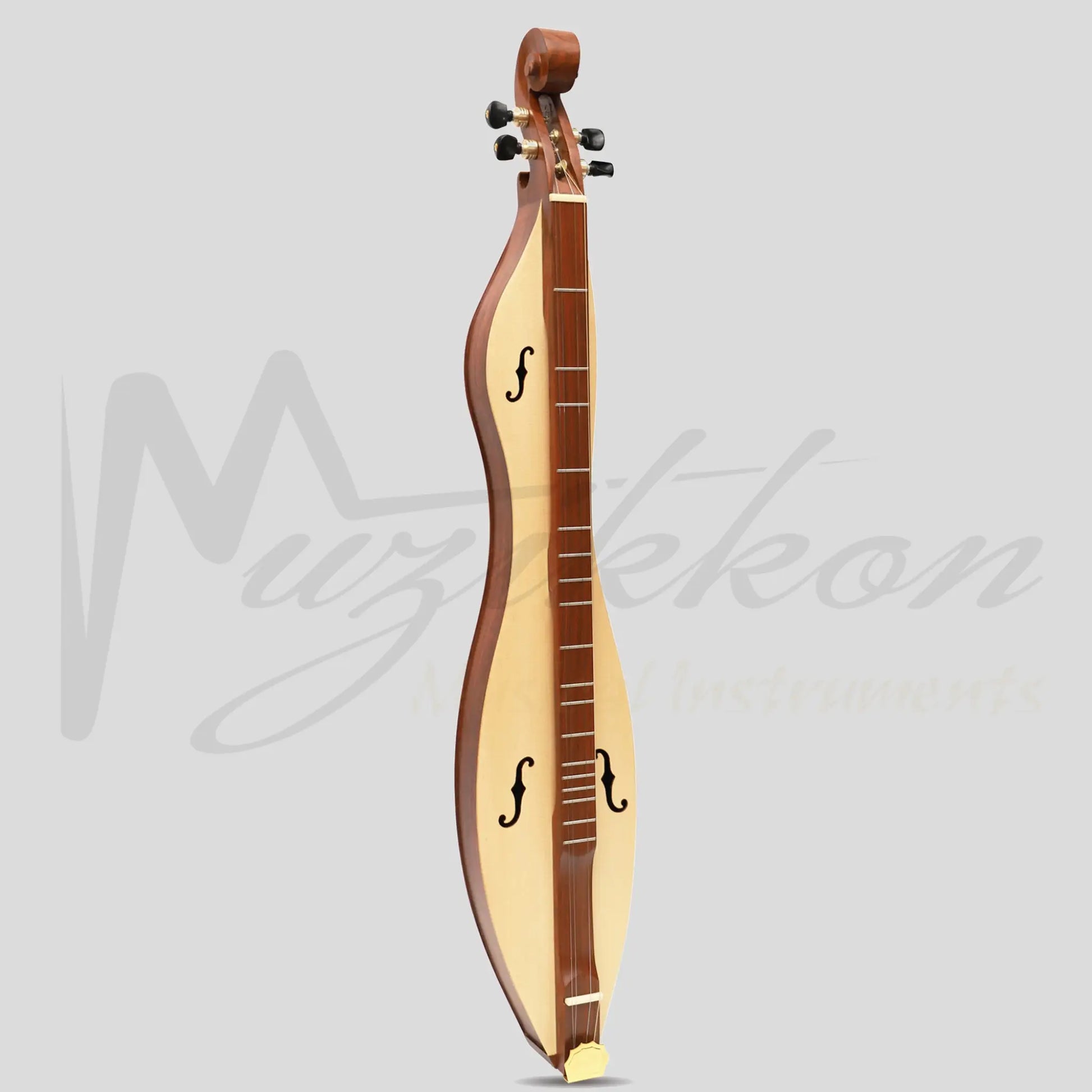 Mountain Dulcimer 4 String Cutaway F-Hole Rosewood