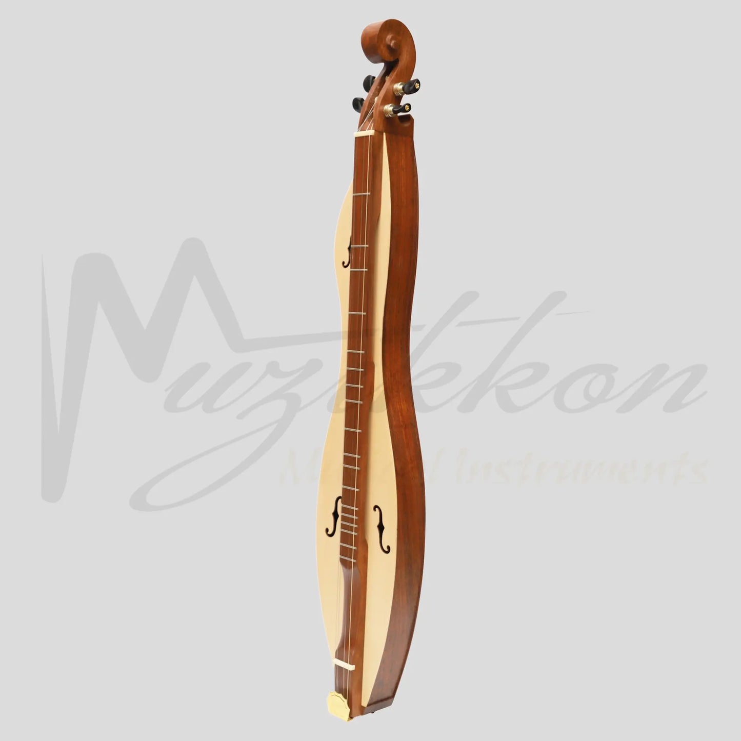 Mountain Dulcimer 4 String Cutaway F-Hole Rosewood