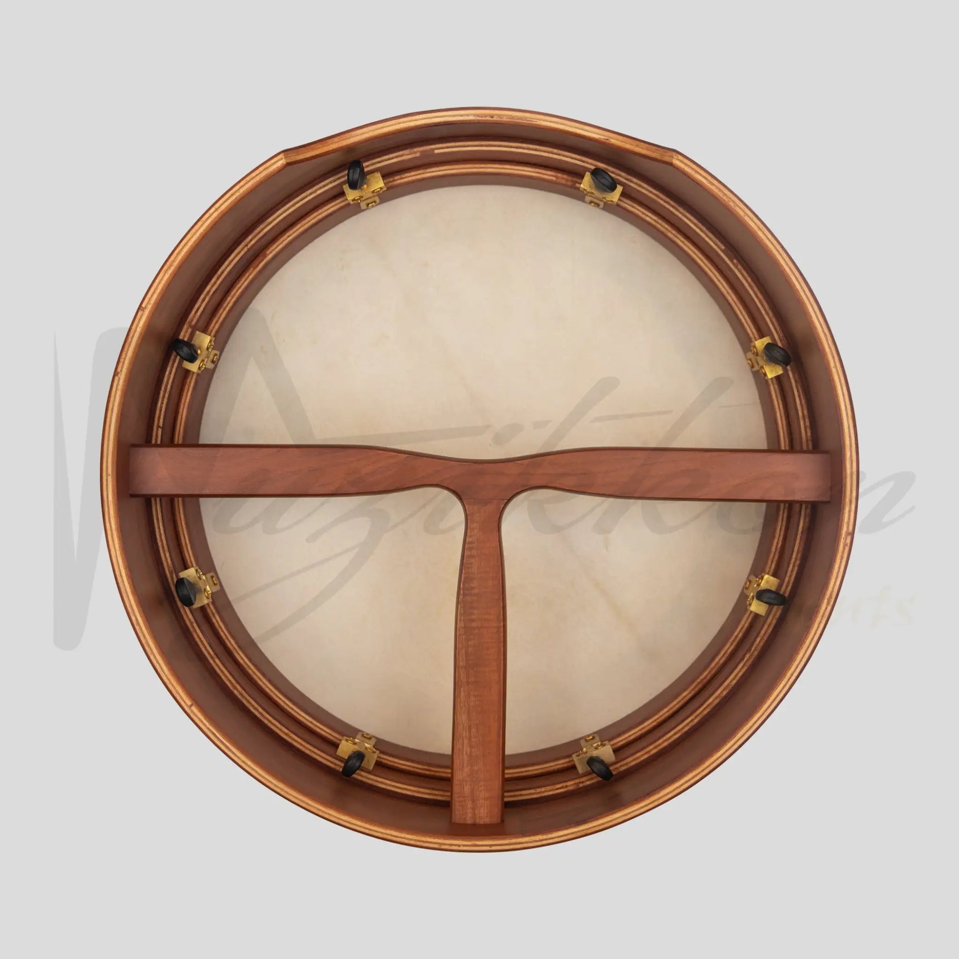 Muzikkon 16”X5’’ (40.5X12.5 Cm) Premium Celtic Irish Bodhran With Easy Tune System Deep Rim