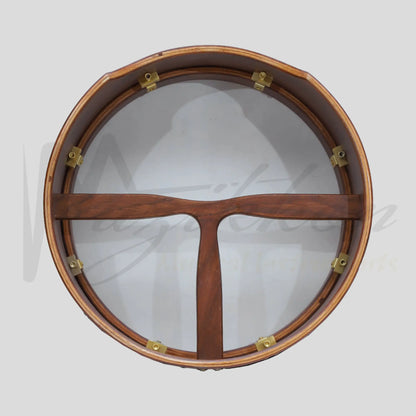 Muzikkon 16’’X6’’ Heartland Tunable Irish Bodhran Drum Deep Rim With T-Bar & Taped Finish