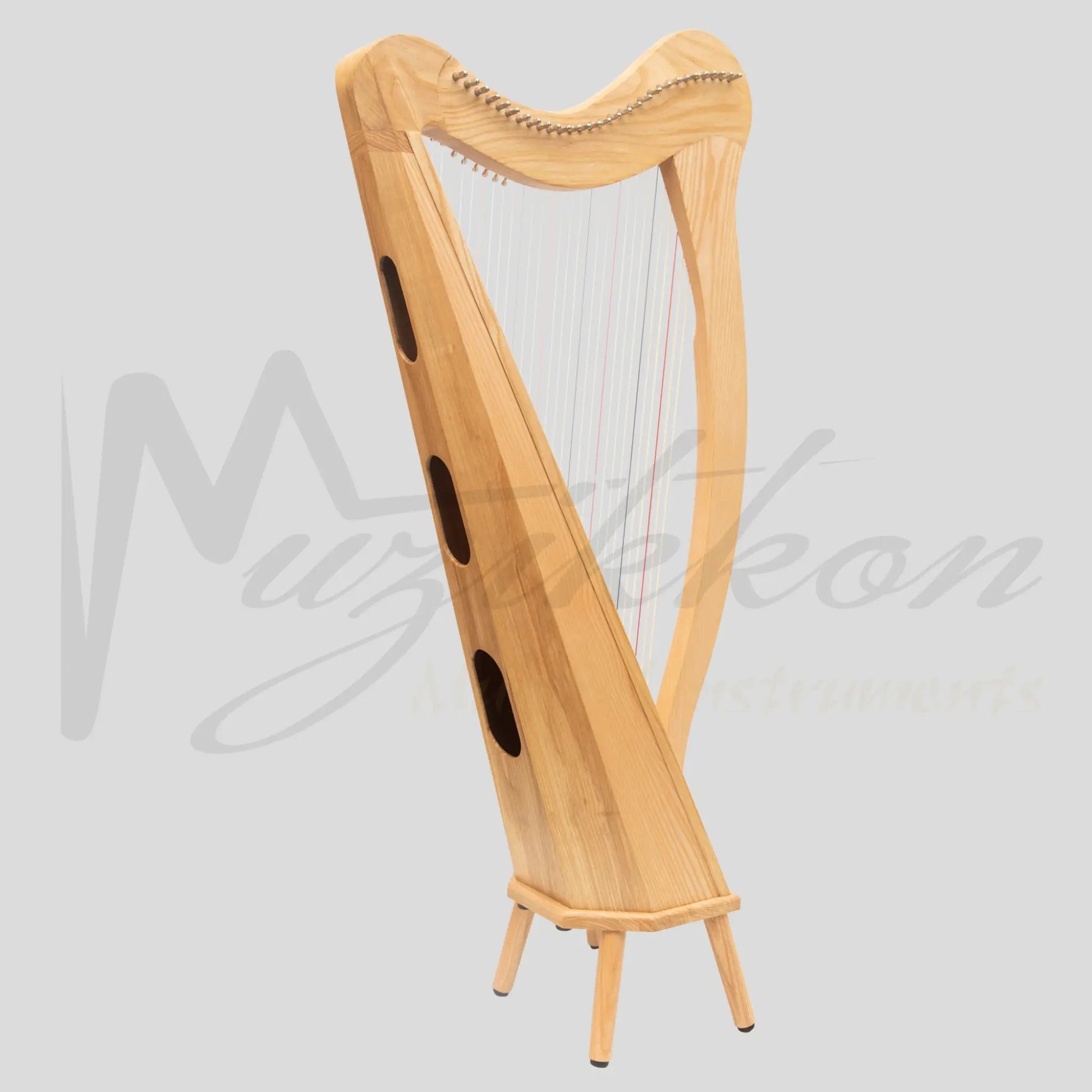 Muzikkon 29 String Ard Ri Harp Ashwood