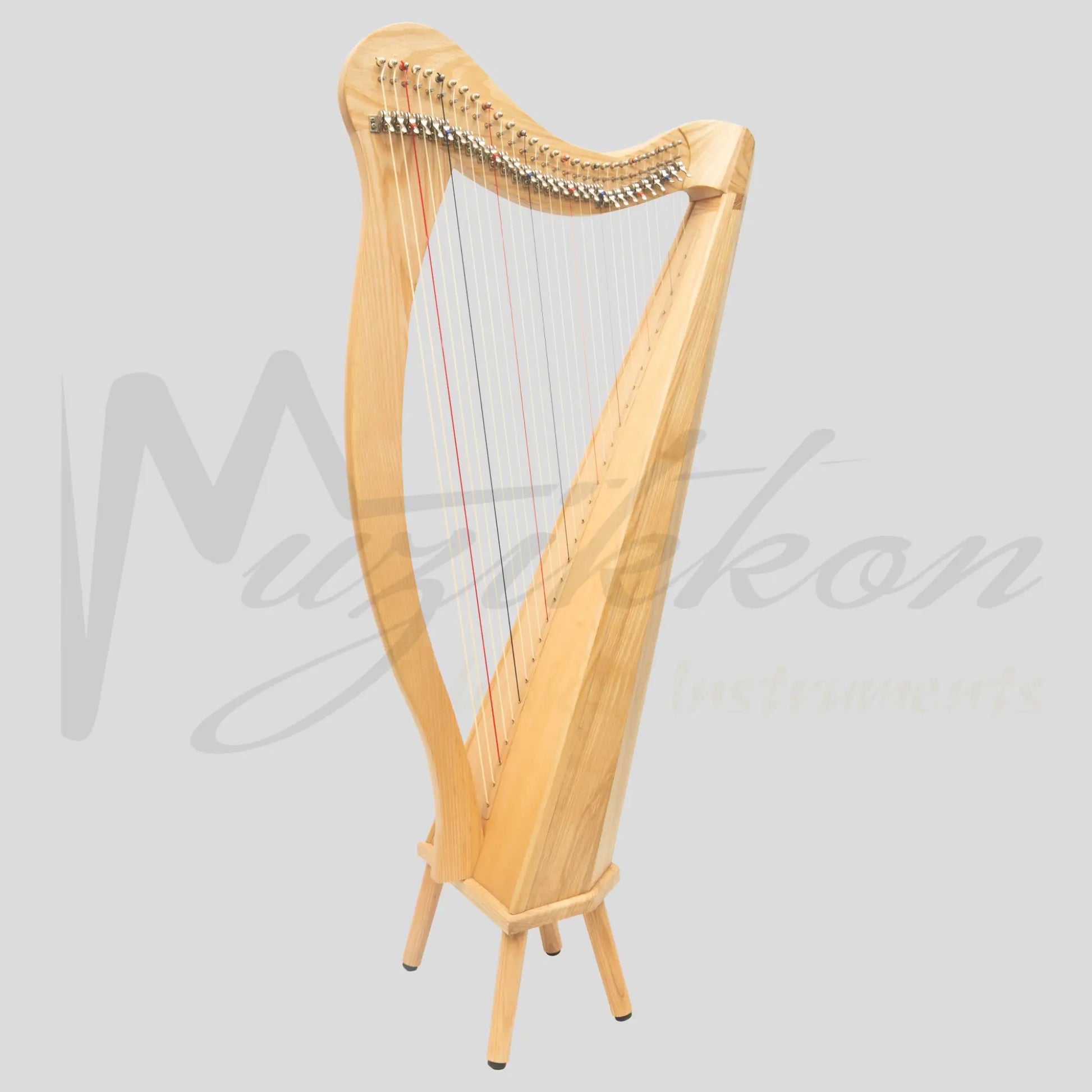 Muzikkon 29 String Ard Ri Harp Ashwood