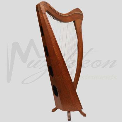 Muzikkon 36 String Ard Ri Harp Rosewood