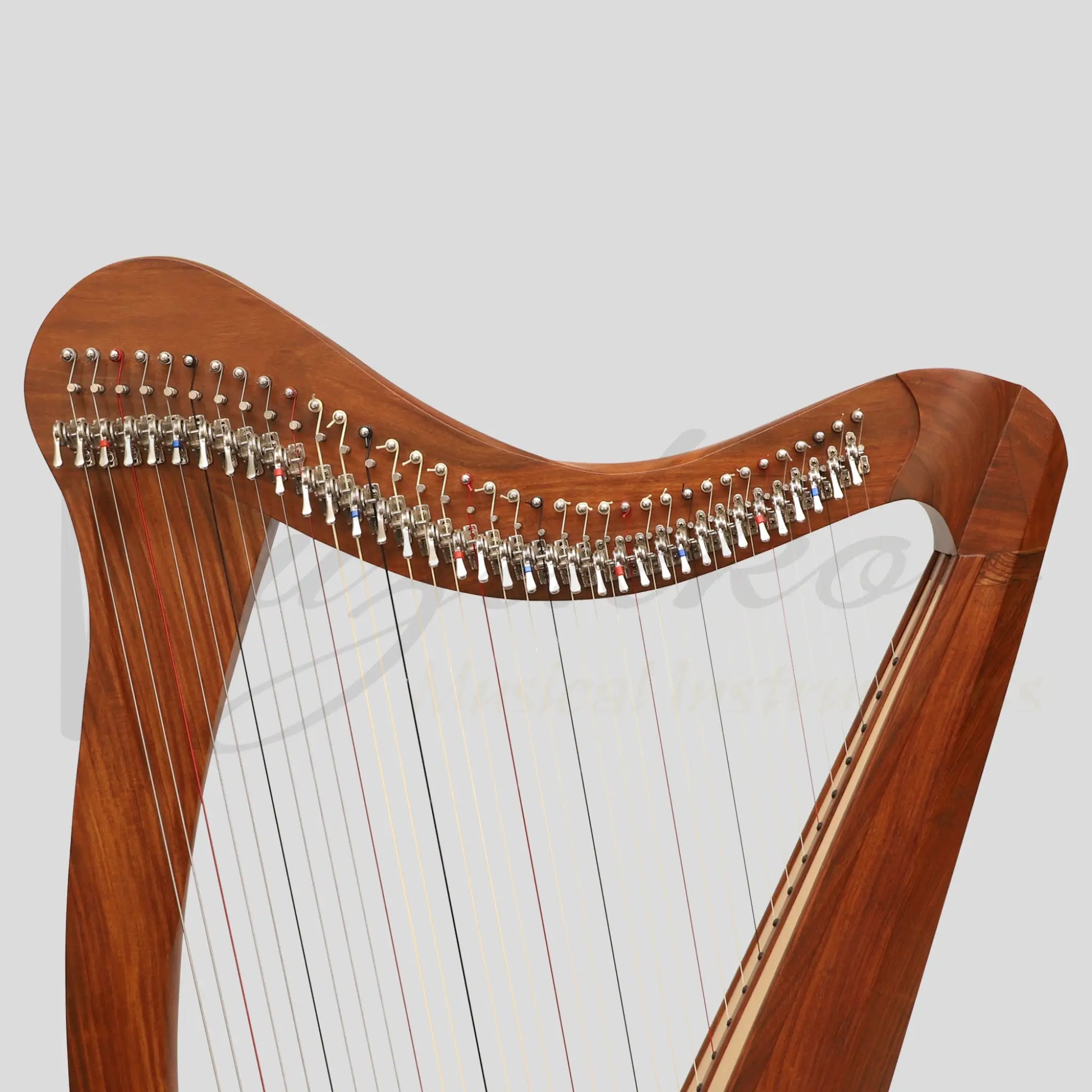 Muzikkon 36 String Ard Ri Harp Rosewood