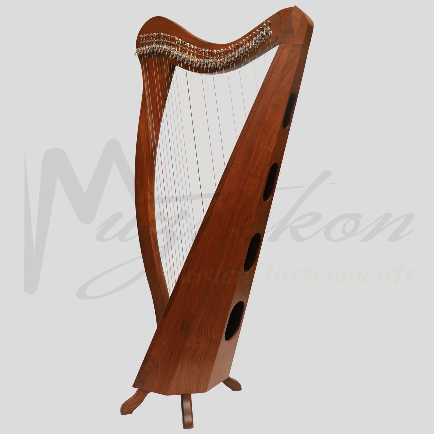 Muzikkon 36 String Ard Ri Harp Rosewood