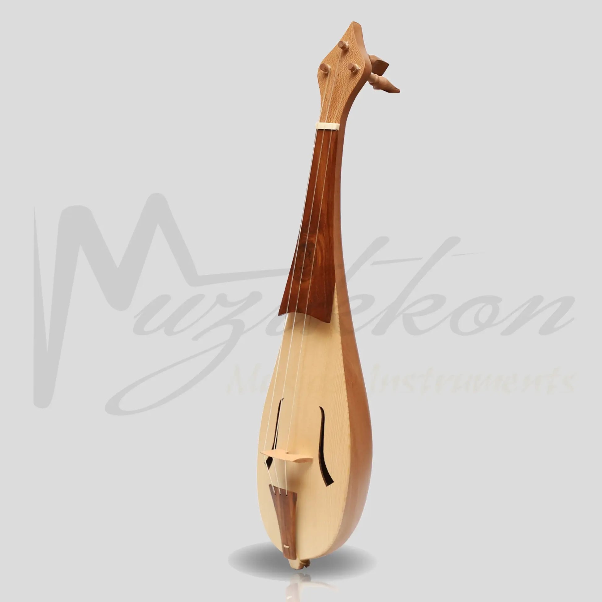 Muzikkon Alto Rebec 3 String Lacewood