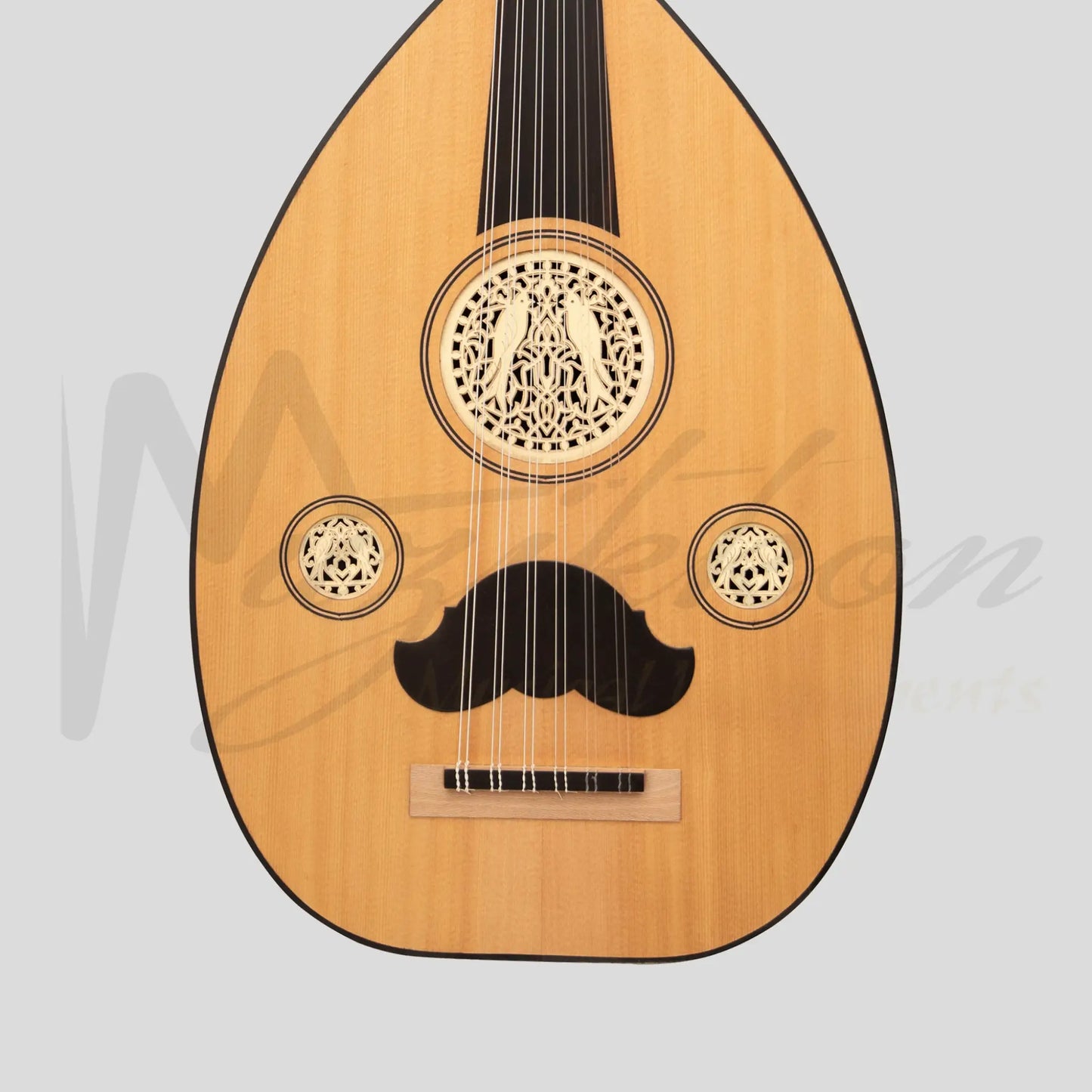 Muzikkon Arabic Oud 12 String Mahogany