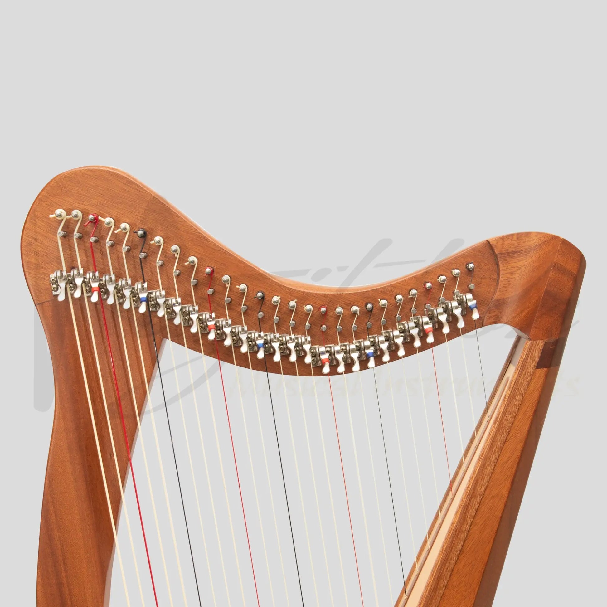 Muzikkon Ard Ri Harp 27 String Mahogany