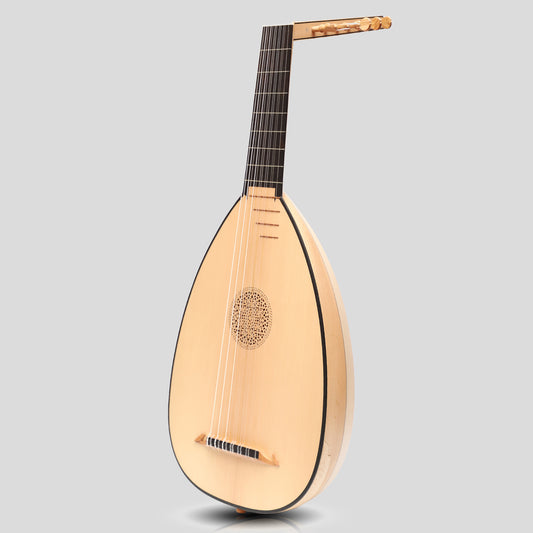 Muzikkon Descant Lute 7 Course Lacewood