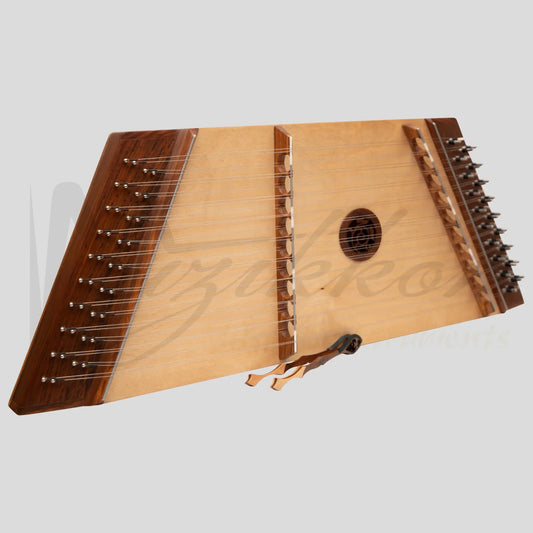 Muzikkon Double Strung 10-9 Hammered Dulcimer Rosewood With Hammers