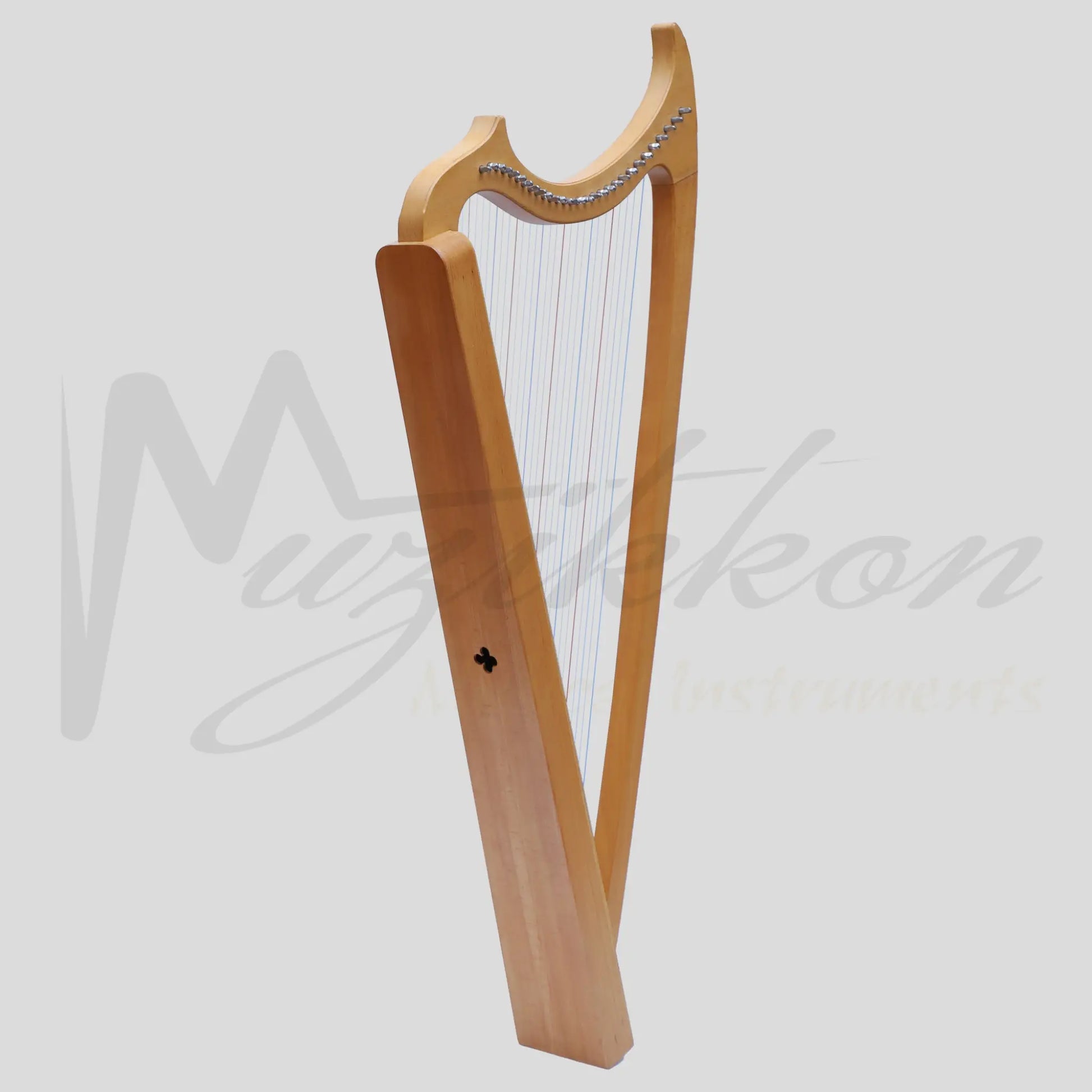 Muzikkon Gothic Harp 29 String Beechwood