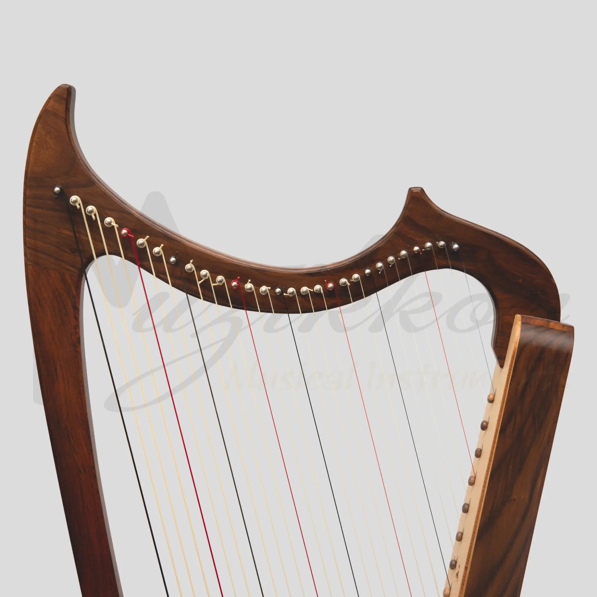 Muzikkon Gothic Harp 29 String Rosewood