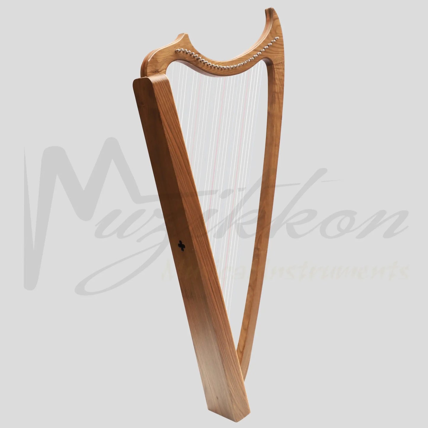 Muzikkon Gothic Harp 29 String Walnut