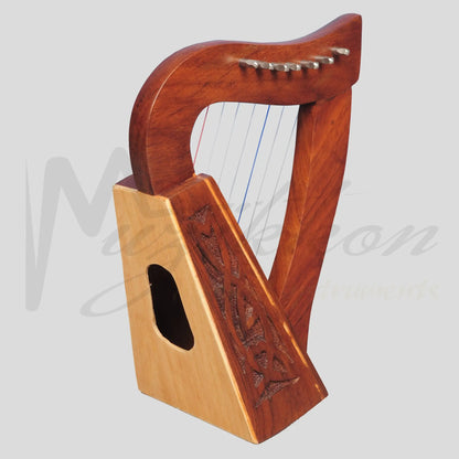 Muzikkon O’carolan Harp 7 String Rosewood Knotwork