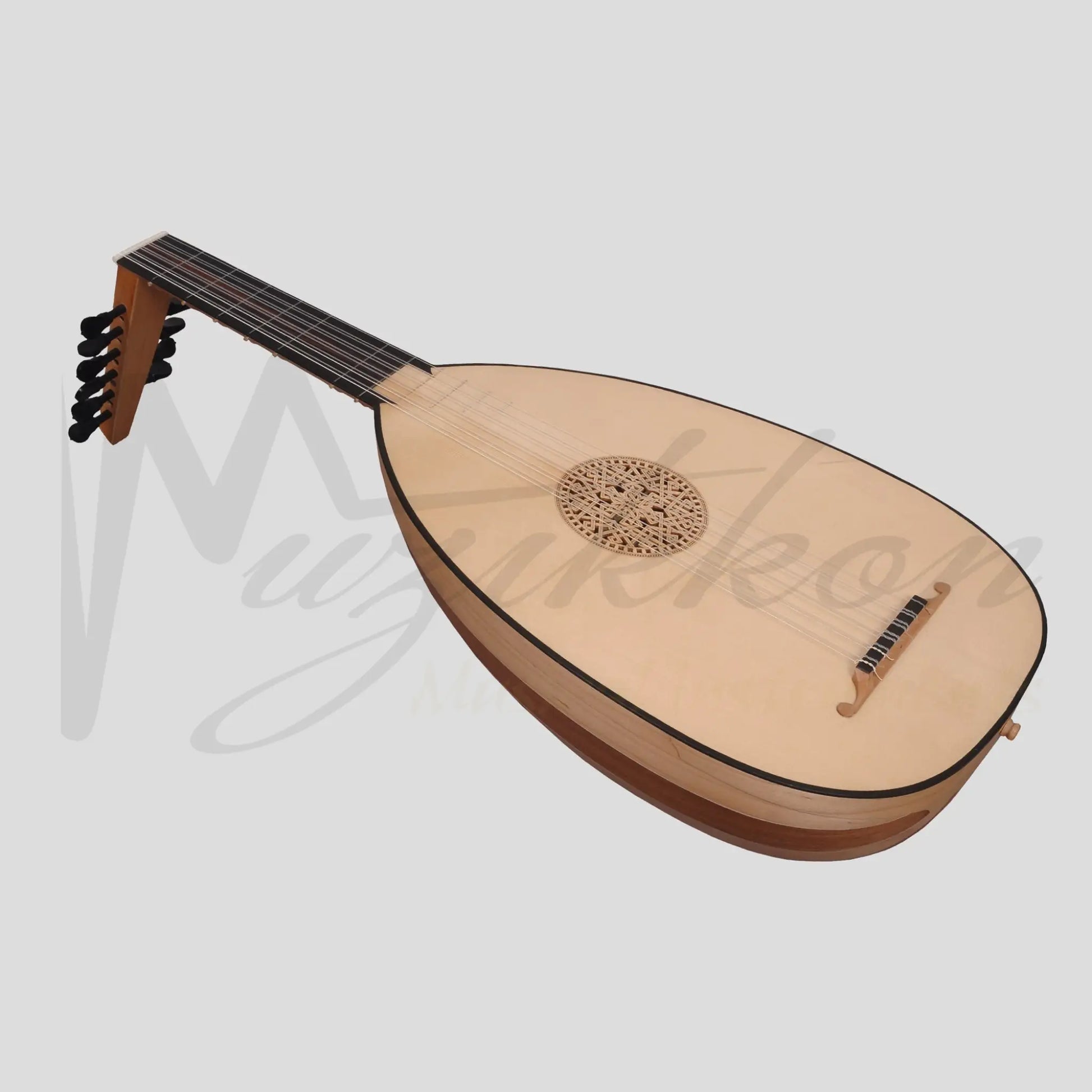 Muzikkon Renaissance Lute 6 Course Left Hand After Hieber