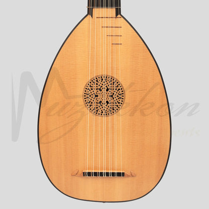 Muzikkon Renaissance Lute 7 Course Deluxe Right Hand After Hieber