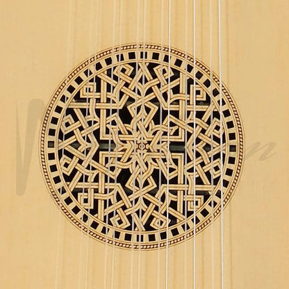 Muzikkon Renaissance Lute 7 Course Left Hand After Hieber