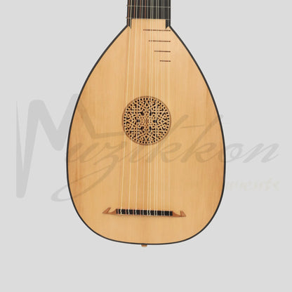 Muzikkon Renaissance Lute 8 Course Right Hand After Hieber