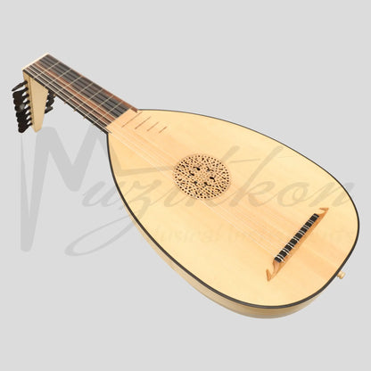 Muzikkon Renaissance Lute 8 Course Right Hand After Hieber