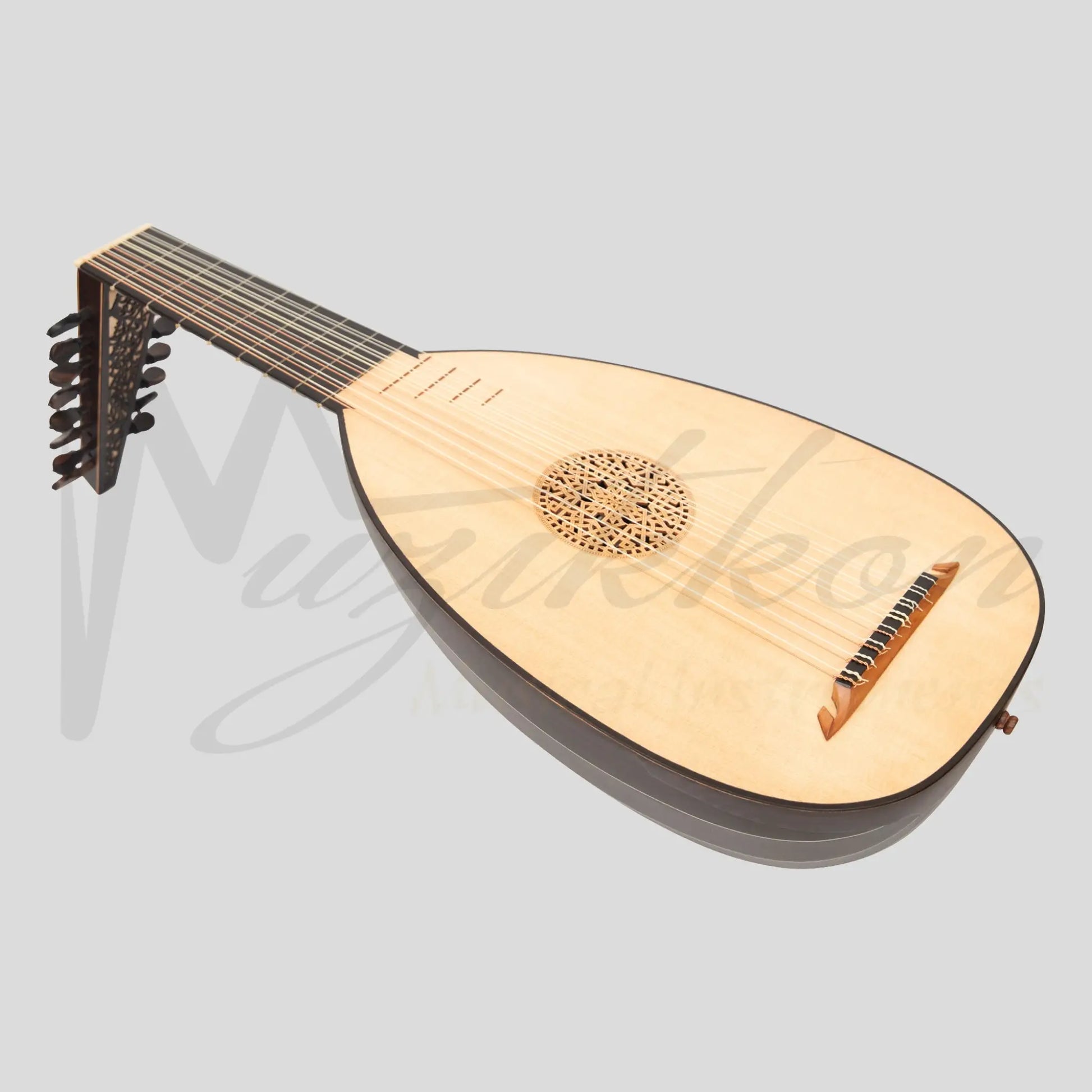 Muzikkon Renaissance Lute 8 Course Right Hand After Hieber