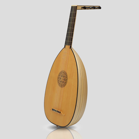 Muzikkon Renaissance Lute 6 Course Deluxe Left Hand After Hieber