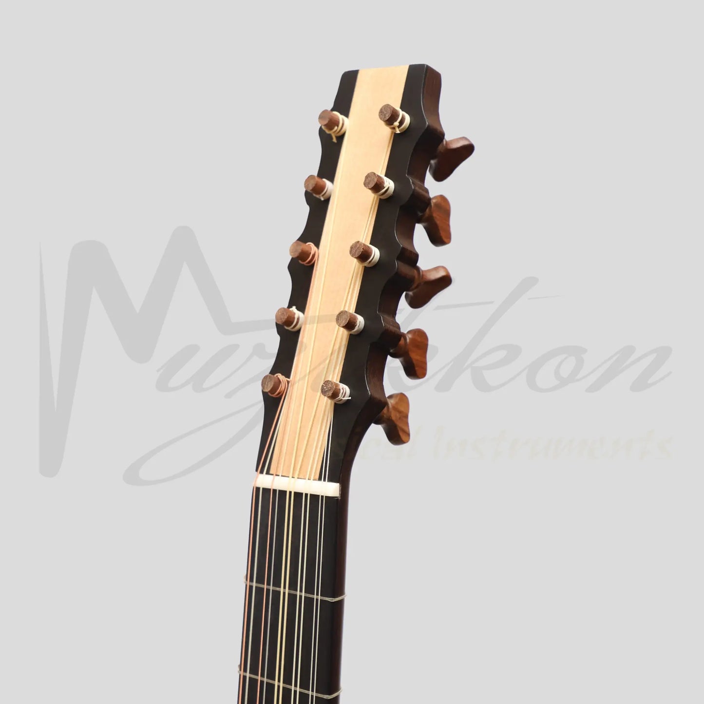 Muzikkon Sellas Baroque Guitar 5 Course Wenge