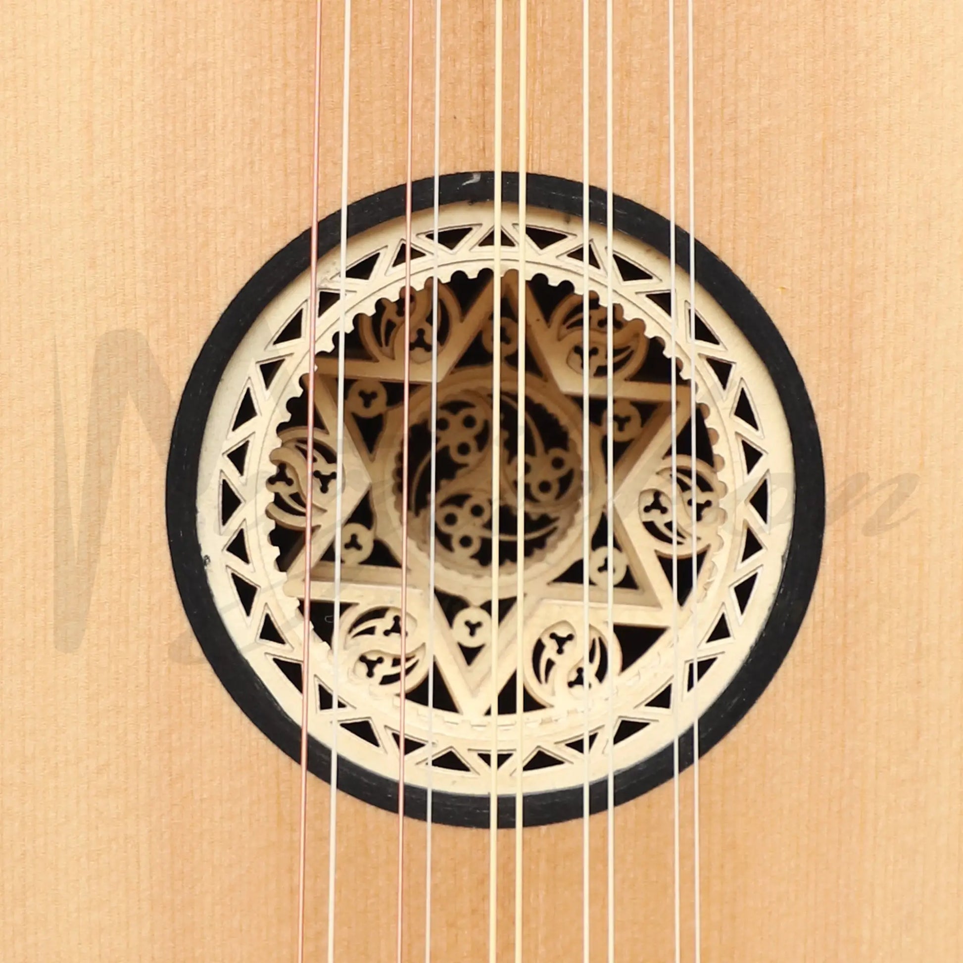 Muzikkon Sellas Baroque Guitar 5 Course Wenge