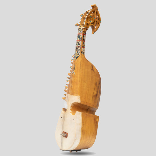 Muzikkon Afghani Rubab Half Sadafi Mulberry