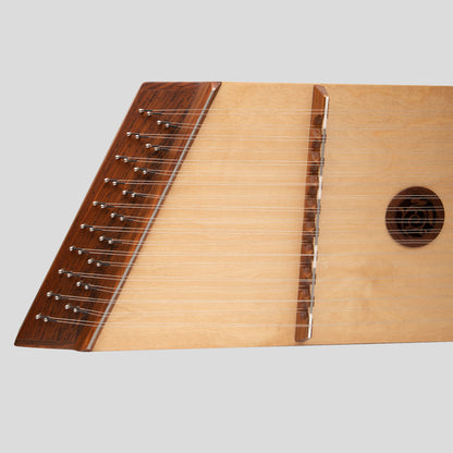 Muzikkon Double Strung 10-9 Hammered Dulcimer Rosewood With Hammers