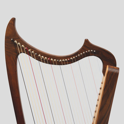 Muzikkon Gothic Harp 29 String Rosewood