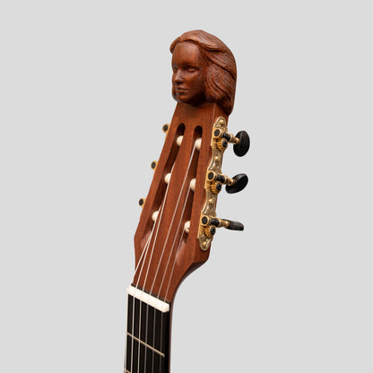 MUZIKKON LUTE GUITAR, 6 STRING ROSEWOOD