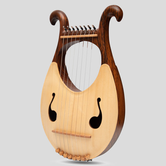 Muzikkon Lyre Arpa 8 Corde Palissandro