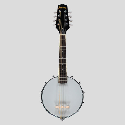 Muzikkon New Heartland Banjo Mandolino Corpo in Mogano Massiccio