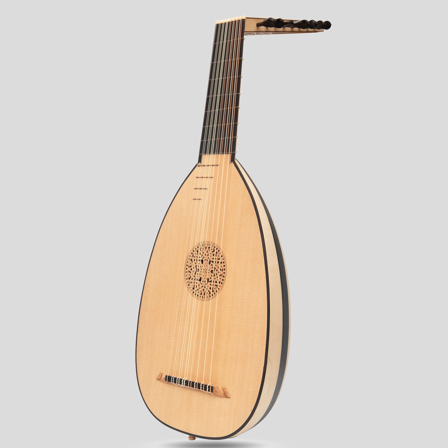 Muzikkon Renaissance Lute 8 Course Left Hand After Hieber