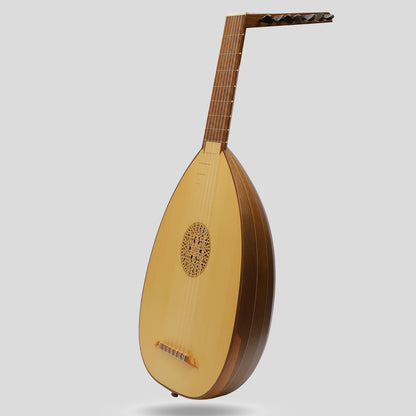 Muzikkon Renaissance Lute 7 Course Left Hand After Hieber