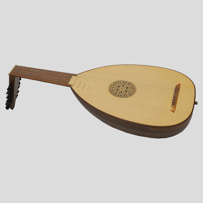 Muzikkon Renaissance Lute 7 Course Left Hand After Hieber