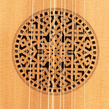 Muzikkon Renaissance Lute 6 Course Deluxe Right Hand After Hieber