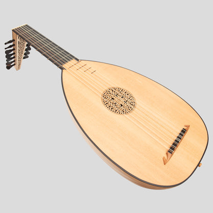 Muzikkon Renaissance Lute 7 Course Deluxe Right Hand After Hieber