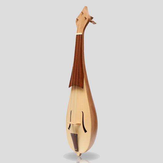 Muzikkon Tenor Rebec, 3 String Lacewood