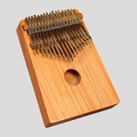 Muzikkon Thumb Piano, African Kalimba, Mabira Red cedar wood