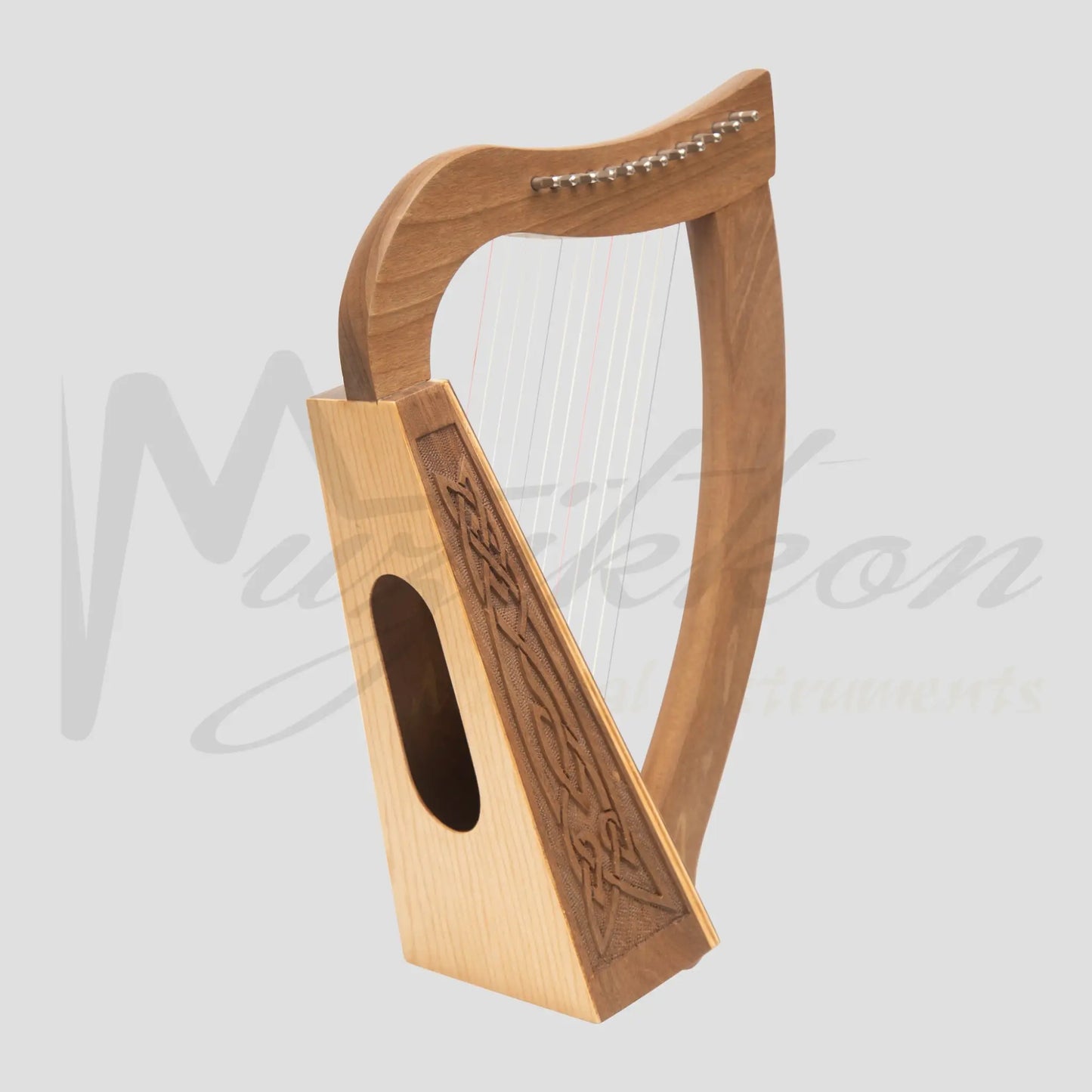 O’carolan Harp 12 String Walnut Knotwork