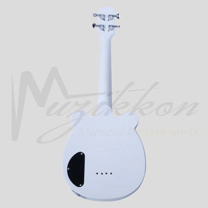 Panda White Electric Ukulele With Bag