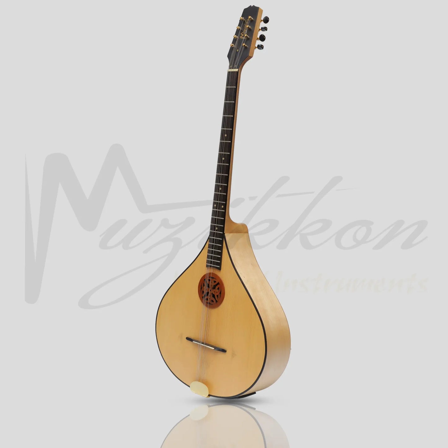 Traditional Irish Bouzouki 8 String Maple With Eq