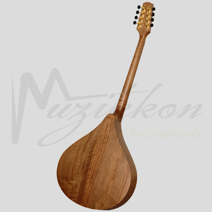 Traditional Irish Bouzouki 8 Strings Walnut With Spruce Top C103 Purfling